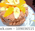 1 whole delicious looking chocolate cake 109036515