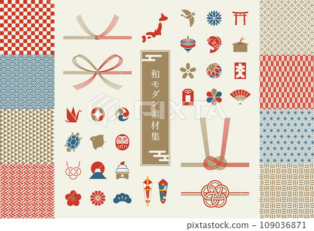 日式現代設計素材合集 109036871