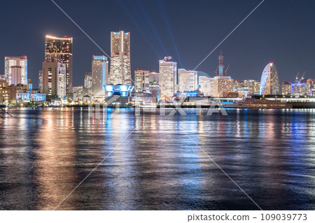 《神奈川》橫濱港未來夜景、約會地點、夜景 109039773