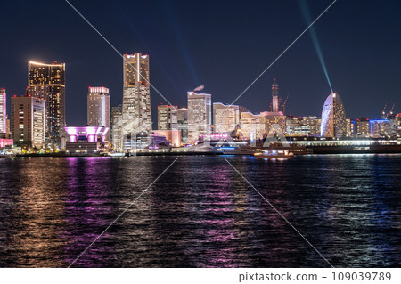 《神奈川》橫濱港未來夜景、約會地點、夜景 109039789