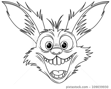 Crazy Rabbit Cartoon Freak Out Crazy Rabbit Cartoon Freak Out 109039930