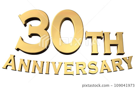 3DCG “30th Anniversary” Gold, Gold 109041973
