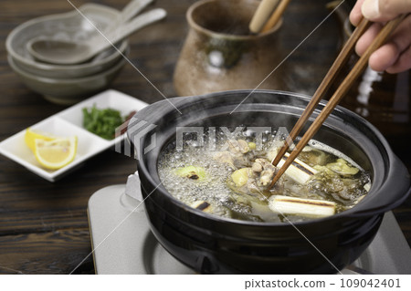 A hotpot dish rich in collagen, soft-shelled turtle hotpot A hotpot dish rich in collagen, soft-shelled turtle hotpot 109042401
