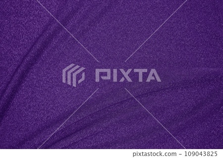 Background of draped dark purple fabric with silver lurex thread Background of draped dark purple fabric with silver lurex thread 109043825