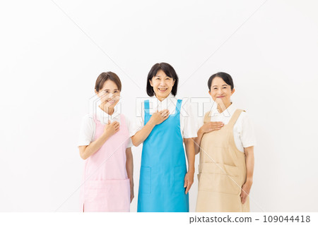 Housekeeping, Housekeeper, Woman in Apron 109044418