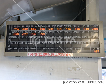 予贊線內子線單人列車票價表 予贊線內子線單人列車票價表 109045592