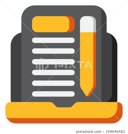 Copywriting Icon. Digital marketing concept. Flat icon 109046482