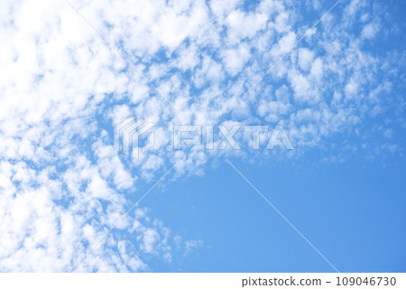 冬天的天空藍天影像[神奈川縣藤澤市] 109046730