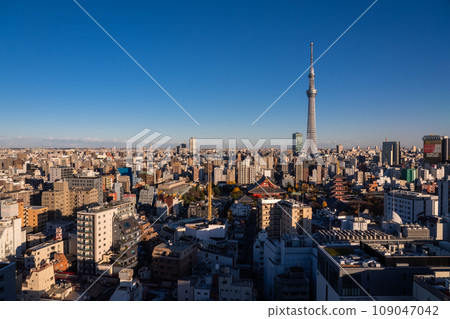 《東京》淺草的天空樹和夜景・東京的黃昏 《東京》淺草的天空樹和夜景・東京的黃昏 109047042
