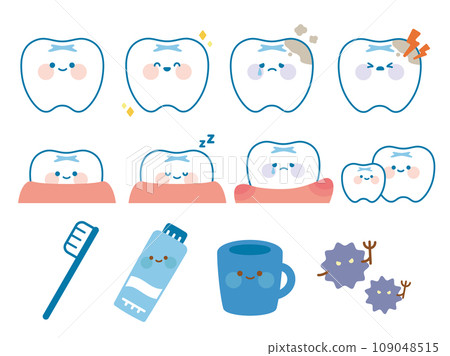 牙齒角色及相關物品 109048515