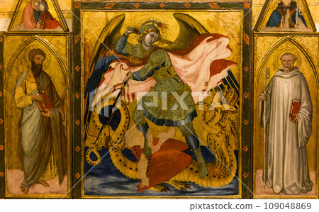 interiors of Palazzo Corboli, Asciano, Italy 109048869