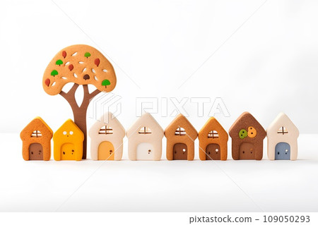 cute bread town 109050293