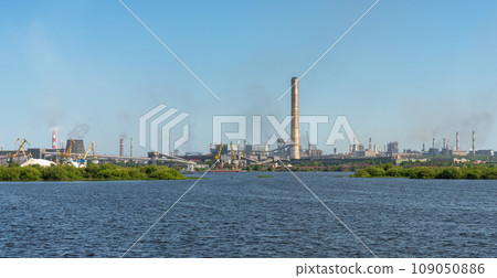 Cherepovets Metallurgical Plant, view from the Sheksna River Cherepovets Metallurgical Plant, view from the Sheksna River 109050886