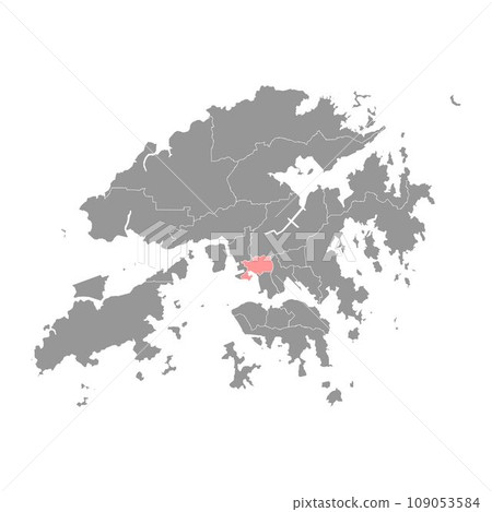 Sham Shui Po district map, administrative division of Hong Kong. Vector illustration. Sham Shui Po district map, administrative division of Hong Kong. Vector illustration. 109053584