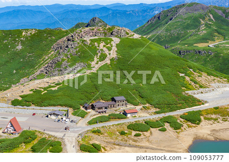 Tourist climbing of Mt. Norikura in Nagano Prefecture, Mt. Maou 109053777