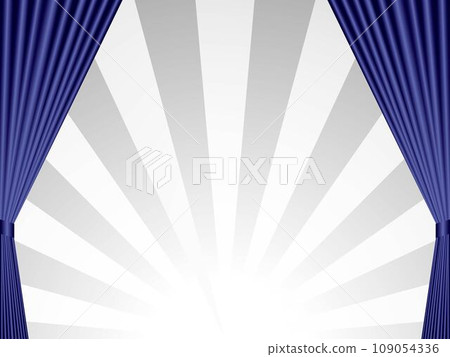 Curtain 13 open, silver halo 109054336