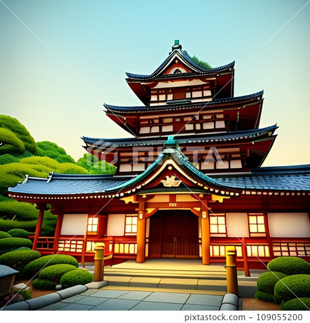 a shrine-like building 109055200