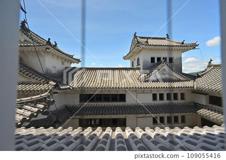 國寶姬路城小天守閣與砲樓走廊內景 國寶姬路城小天守閣與砲樓走廊內景 109055416