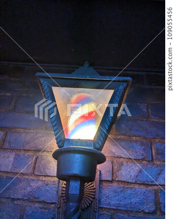 barber shop sign pole barber shop sign pole 109055456