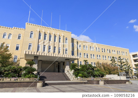 Wakayama City, Wakayama Prefecture Wakayama Prefectural Office in autumn 109058216
