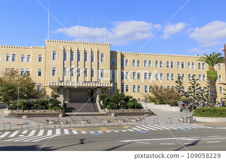 Wakayama City, Wakayama Prefecture Wakayama Prefectural Office in autumn 109058229