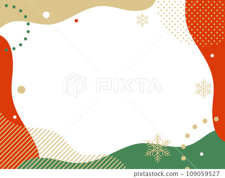 Christmas/winter pop frame banner Christmas/winter pop frame banner 109059527