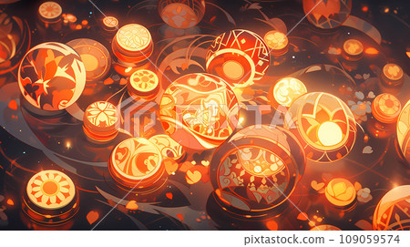 Abstract Geometric Background Fantasy Composition Abstract Geometric Background Fantasy Composition 109059574