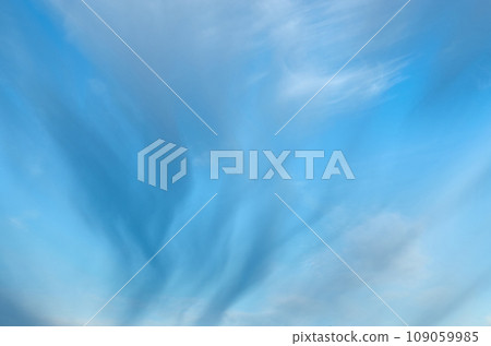 Beautiful clouds against the blue daytime sky Beautiful clouds against the blue daytime sky 109059985