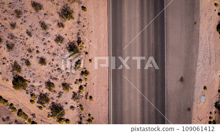 Dry desert lands from above at the Lake Mead area in Nevada Dry desert lands from above at the Lake Mead area in Nevada 109061412