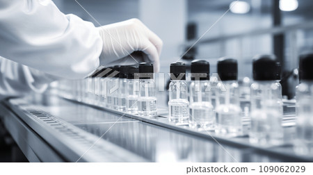 Pharmaceutical machine working, pharmaceutical glass bottles production line Pharmaceutical machine working, pharmaceutical glass bottles production line 109062029
