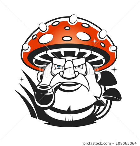 Vector Hand Drawn Mushroom With Outline Icon Set Isolated. Amanita Muscaria, Fly Agaric Scetch, Doodle, Linear Sign Collection. Magic Mushroom Symbol, Design Template. illustration Vector Hand Drawn Mushroom With Outline Icon Set Isolated. Amanita Muscaria, Fly Agaric Scetch, Doodle, Linear Sign Collection. Magic Mushroom Symbol, Design Template. illustration 109063064