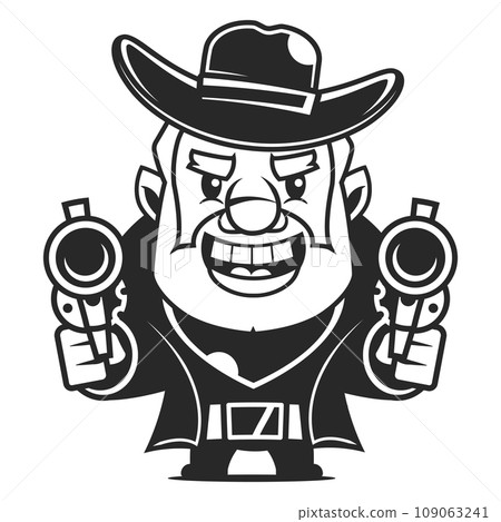 cowboy dog cute animal vector cute dog vector dog wearing cowboy 109063241