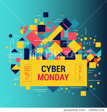 Cyber Monday Sale banner design Cyber Monday Sale banner design 109063248