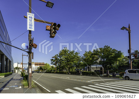 Toyama City, Castle Park Intersection, Toyama City, Toyama Prefecture Toyama City, Castle Park Intersection, Toyama City, Toyama Prefecture 109065627