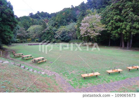 Hachioji Castle Goshuden Kuruwa in the residence area 109065673