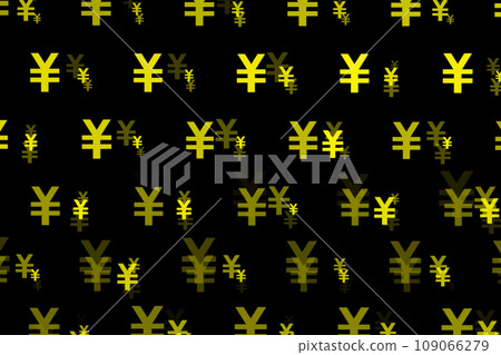 日元標記日元形狀彩色粒子CG背景壁紙 日元標記日元形狀彩色粒子CG背景壁紙 109066279