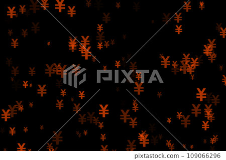 日元標記日元形狀彩色粒子CG背景壁紙 日元標記日元形狀彩色粒子CG背景壁紙 109066296