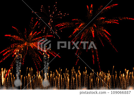 Fireworks color particle CG background wallpaper Fireworks color particle CG background wallpaper 109066887