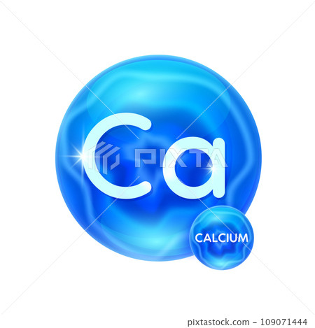 Calcium minerals vitamins essential supplement to the health body. Mineral crystals blue stone on white background for nutrition design products food and drug. Scientific medical concept. 3D Vector. Calcium minerals vitamins essential supplement to the health body. Mineral crystals blue stone on white background for nutrition design products food and drug. Scientific medical concept. 3D Vector. 109071444