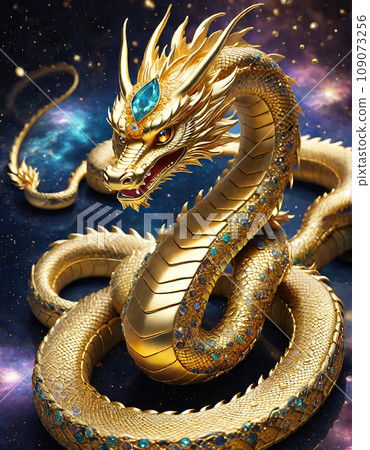 3D金龍與空間藝術（AI生成圖像） 109073256