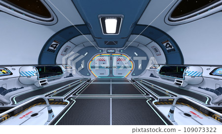 Scenery inside the spacecraft 109073322