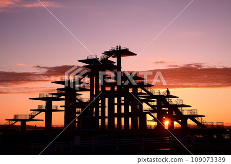 Futtsu Misaki evening view Futtsu Misaki evening view 109073389