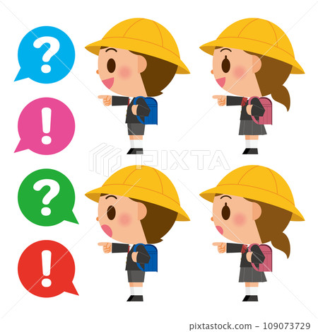 Elementary school boys and girls Elementary school boys and girls 109073729