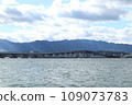 從守山市這邊看到的琵琶湖大橋 109073783