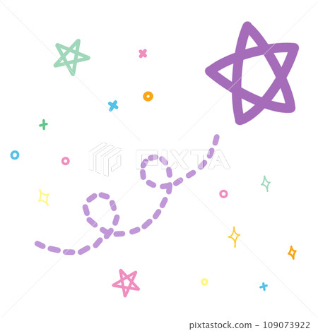 colorful star 109073922