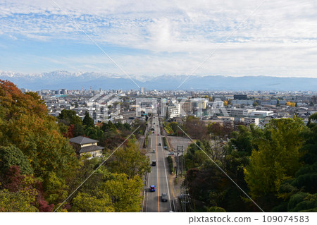 Toyama city seen from Kureha footpath Toyama city seen from Kureha footpath 109074583