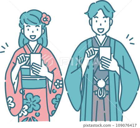 Smartphone Mobile Kimono 109076417