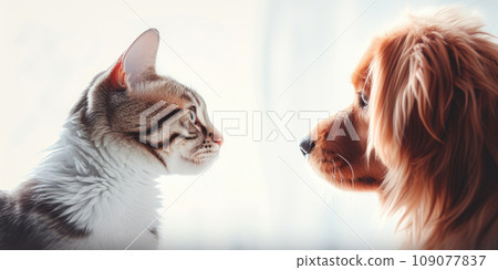 Cat and Dog, Generative AI 109077837