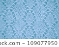 Organic knitting texture with detail weave threads. 109077950