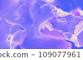 Abstract Ink Wallpaper. Blue Contemporary Minimal 109077961